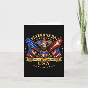 Partiotic Veterans Day 2026 Usa Memorial Day Red Card