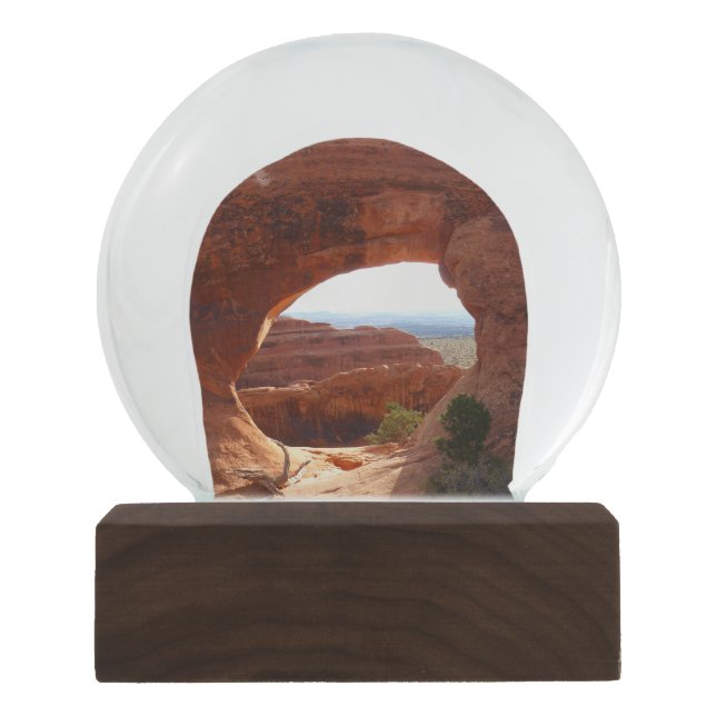 Partition Arch at Arches National Park Snow Globe (Front)