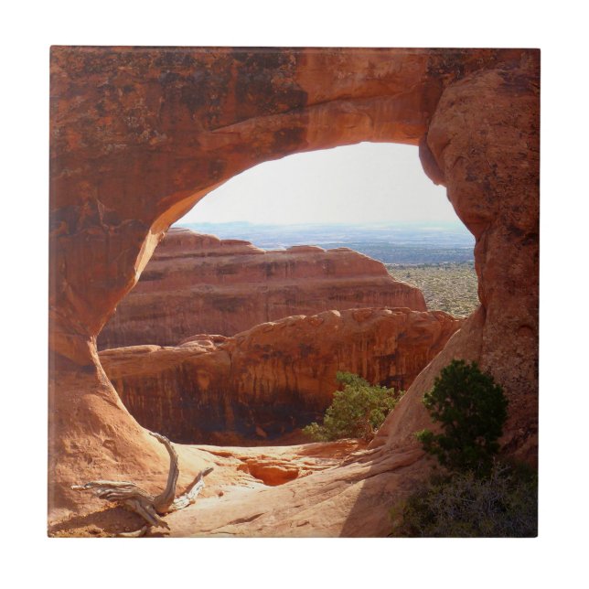 Partition Arch at Arches National Park Tile (Front)