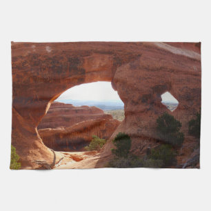 Partition Arch I at Arches National Park Kitchen Towel