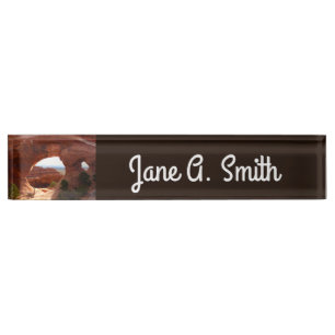 Partition Arch I at Arches National Park Nameplate