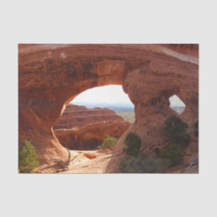 Partition Arch I at Arches National Park Tissue Paper