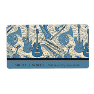 Partition Musique et instruments Blue/Ivory ID481