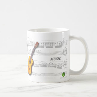 Partition - Violão - Music Coffee Mug