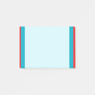 Partitioned Post it Notes
