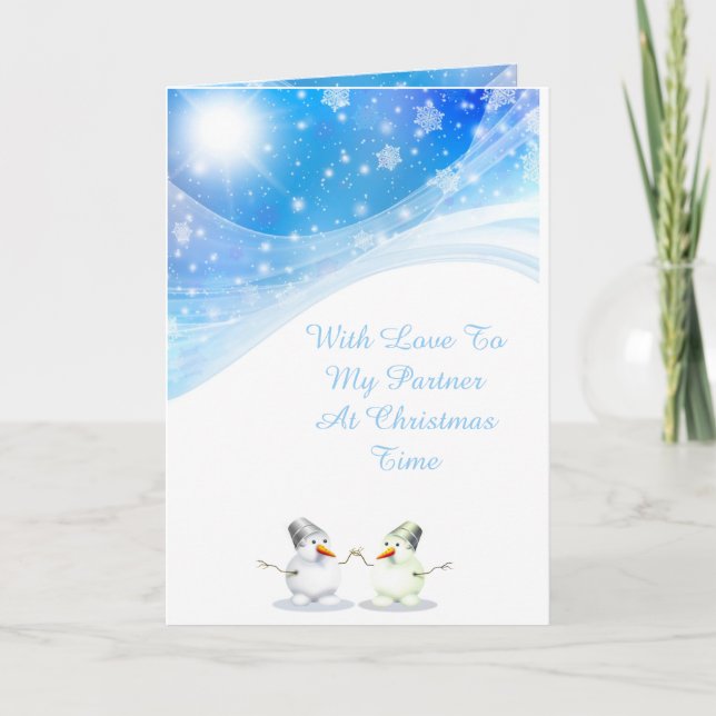 Partner Christmas Card (Front)