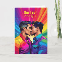 Partner Gay Anniversary Rainbow Latin American