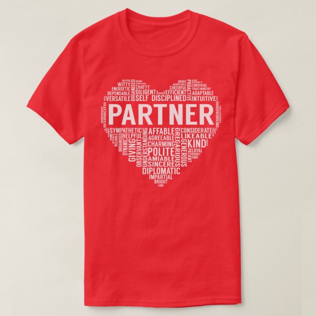 Partner Heart T-Shirt (Design Front)