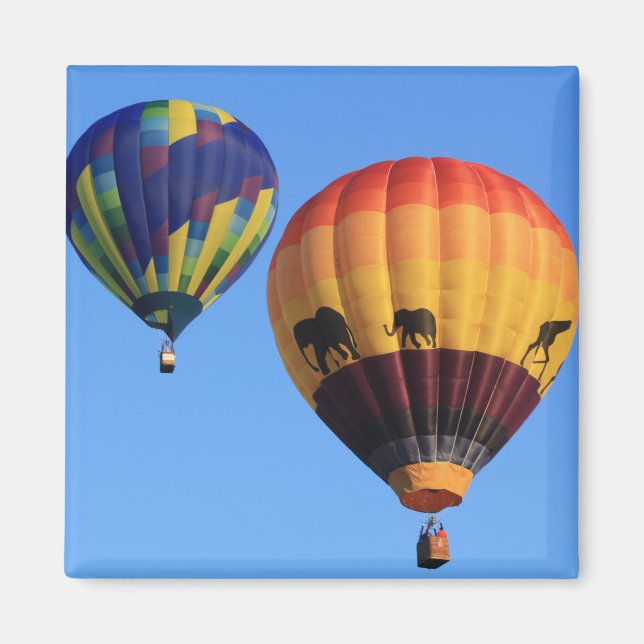 Partner Hot Air Balloons Magnet (Front)