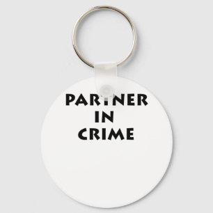 Partner in crime! keychain