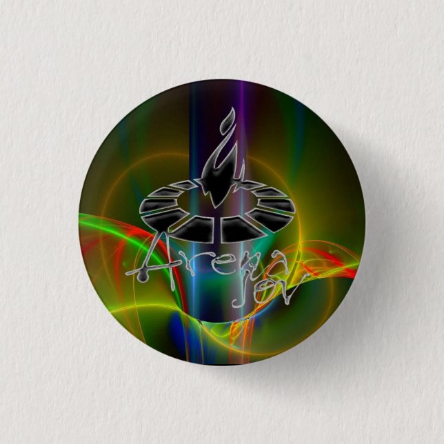 Partner of GOD 1 Inch Round Button (Front)