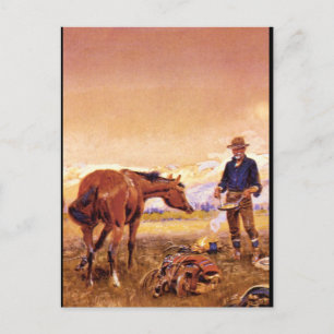 Partners', Charles M. Russell_Art of America Postcard