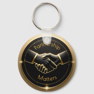Partnership Matters Keychain