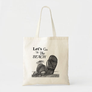 Partons dans le sac fourre-tout à plage