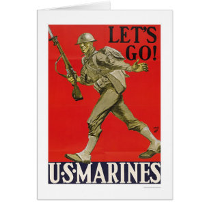 Partons !  Les États-Unis Marines