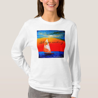 Partons naviguer le T-shirt - marchandises de