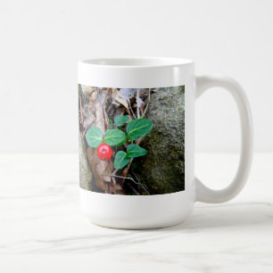 Partridge Berry Wildflower Coffee Mug
