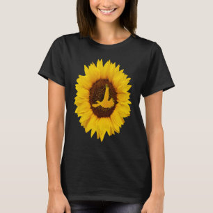 Partridge For Women Men Bird Quail Sunflower T-Shirt