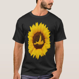 Partridge For Women Men Bird Quail Sunflower T-Shirt