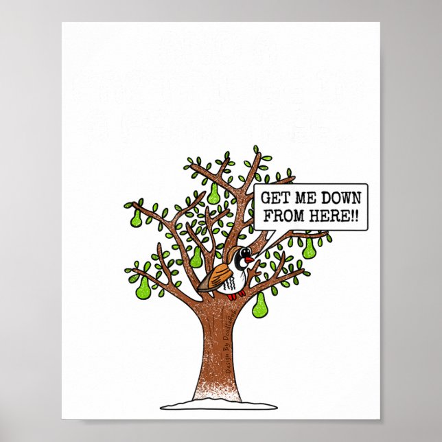 Partridge In A Pear Tree, Christmas Carol Singing  Poster (Front)