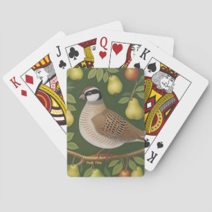 Partridge in a Pear Tree deck of cards