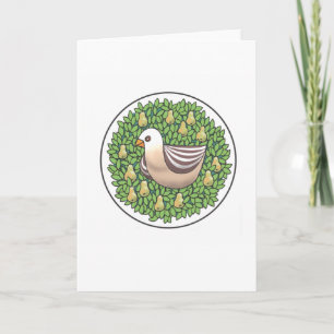 Partridge in a Pear Tree Greeting Card