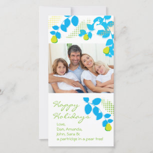 Partridge in a Pear Tree Holiday Photo Card