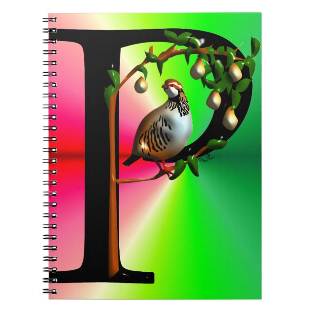 Partridge in a Pear Tree Notebook (Front)