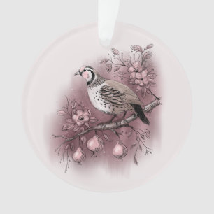 Partridge in a Pear Tree Ornament