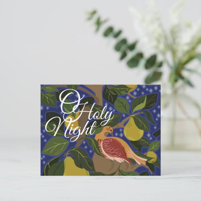 Partridge In A Pear Tree Post Card (Standing Front)