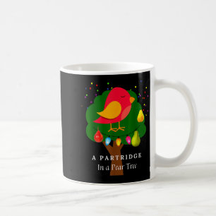 Partridge In A Pear Tree Twelve Days Of Christmas Coffee Mug