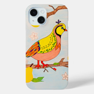 Partridge in Pear Tree iPhone 15 Case