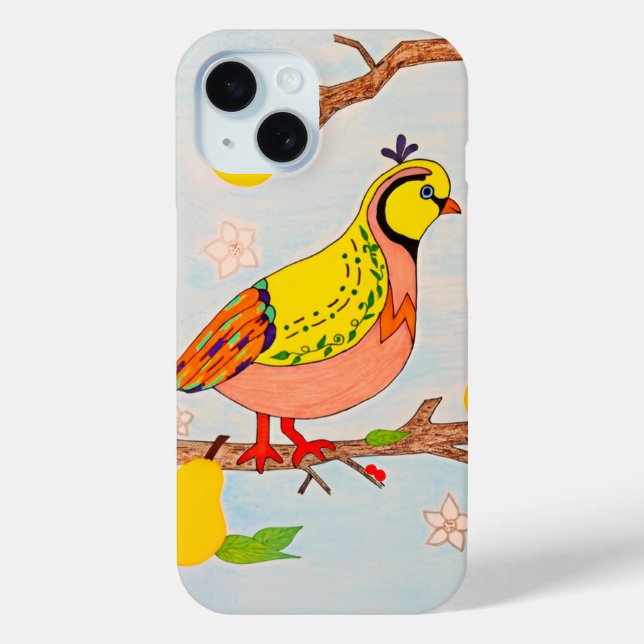Partridge in Pear Tree Case-Mate iPhone Case (Back)