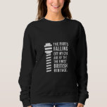 Parts Falling Off British Car Funny Sweatshirt<br><div class="desc">Parts Falling Off British Car Funny</div>
