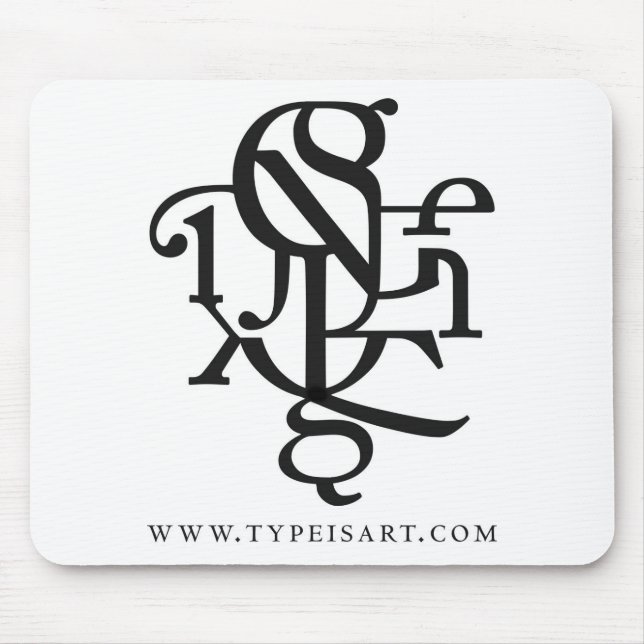 Parts Of A Character mousepad (Front)