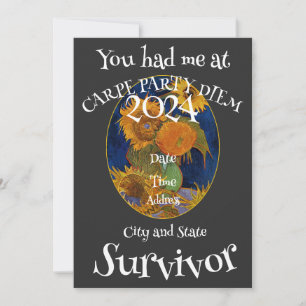 Party 2024 Dance Mixer Patio Celebration Garden Invitation