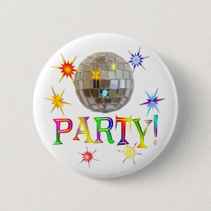 Party! 2 Inch Round Button