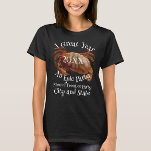 Party A Great Year An Epic Dungeness Crab Party T-Shirt