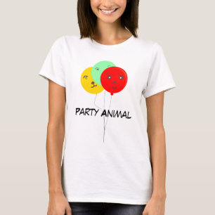Party Animal 3 BalloonsT shirts