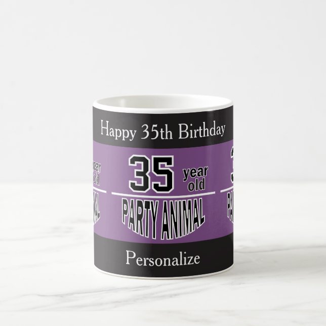 Party Animal Any Age - 00th Birthday Coffee Mug (Center)