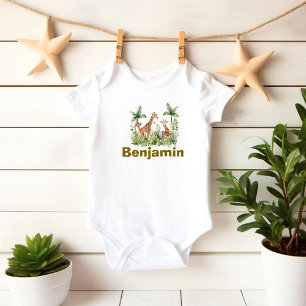 Party Animal Birthday Outfit, Kids Safari Birthday Baby Bodysuit