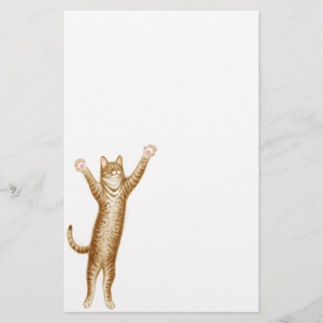 Party Animal Cat Stationery (Front)