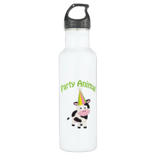 Party Animal cow 710 Ml Water Bottle