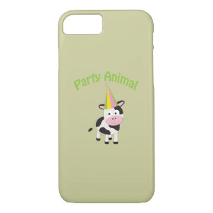 Party Animal cow Case-Mate iPhone Case