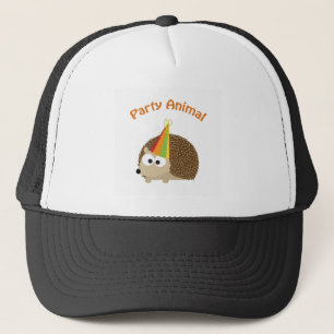 Party Animal! Hedgehog Trucker Hat