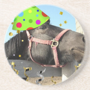 Party Animal Horse Coaster