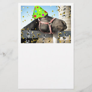 Party Animal Horse Stationery