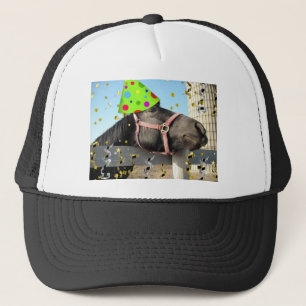 Party Animal Horse Trucker Hat