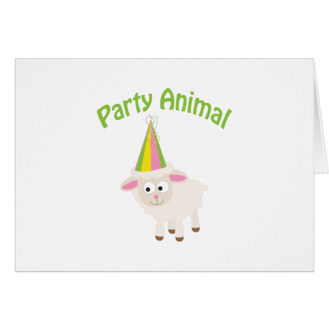 Party Animal Lamb (Front Horizontal)