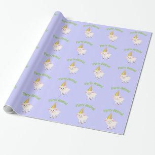 Party Animal Lamb Wrapping Paper